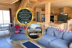 Maison Style Chalet 4 étoiles avec Jacuzzi- La Sérénité de Sailhan